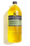L'occitane Cleansing And Softening Refillable Shower Oil With Almond Oil 16.9 oz / 500 ml Refill