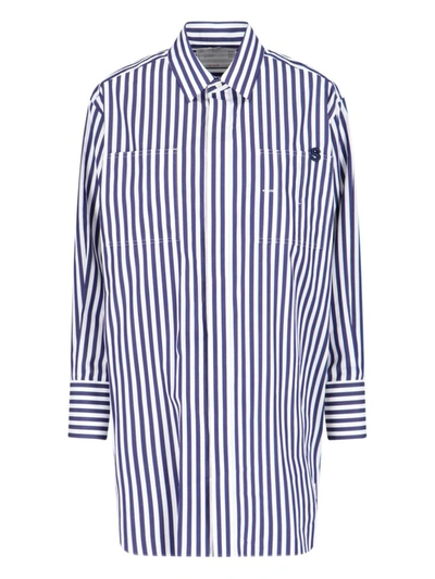 Sacai Shirts In Blue