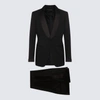 TOM FORD TOM FORD BLACK WOOL SUITS