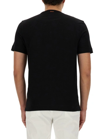 Zegna T-shirt With Logo In White