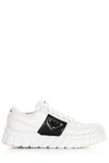 PRADA PRADA PADDED LACE-UP SNEAKERS