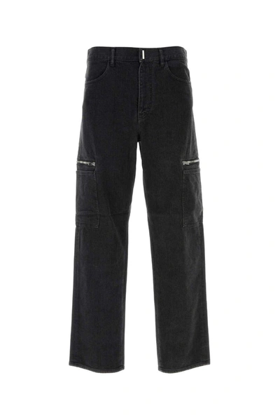 Givenchy 4g Printed Cargo Trousers In Black