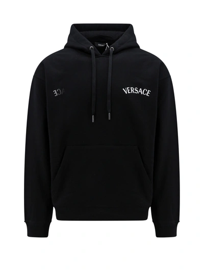Versace Sweatshirt In Black