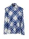Burberry Vintage Check Long Sleeved Shirt In Blue