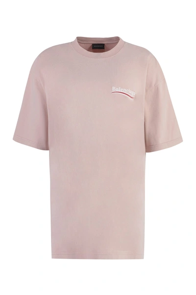 BALENCIAGA BALENCIAGA COTTON CREW-NECK T-SHIRT