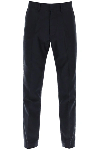 Tom Ford Chino Trousers In Navy