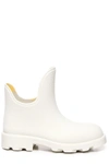 BURBERRY BURBERRY ROUND-TOE SLIP-ON BOOTS