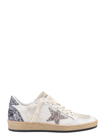 Golden Goose Ball Star Trainers In White