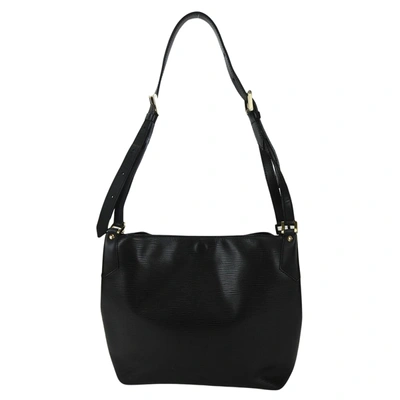 Pre-owned Louis Vuitton Mandara Leather Shoulder Bag () In Black