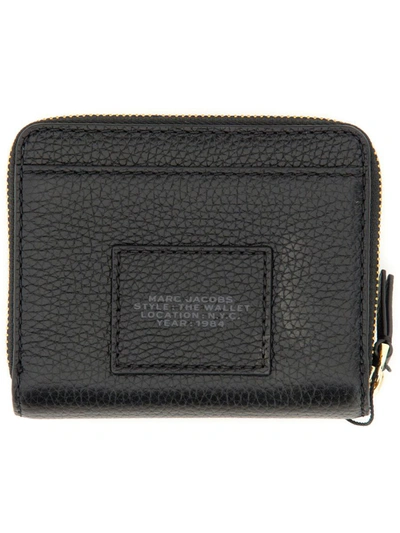 Marc Jacobs "the Compact" Mini Wallet In Black