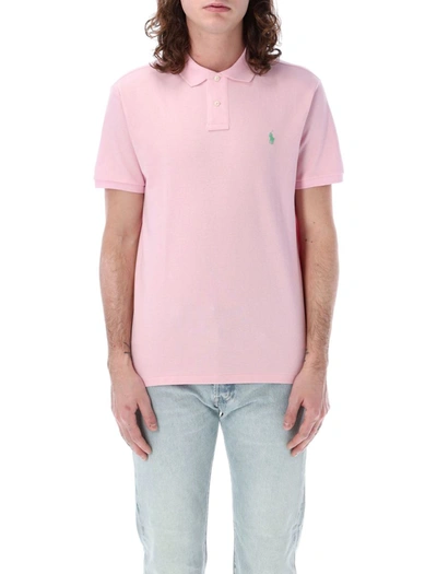 Polo Ralph Lauren Classic Custom T-shirt In Pink Garden