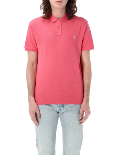 Polo Ralph Lauren Classic Custom T-shirt In Pale Red