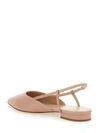 CASADEI PINK SLINGBACK WITH STRAPS IN LEATHER WOMAN