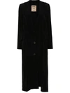 Uma Wang Single-breasted Coat In Black