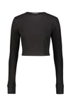 Wardrobe.nyc X Hailey Bieber Hb Long Sleeve Tee In Black