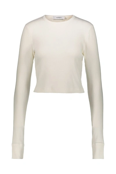 Wardrobe.nyc Hb Long Sleeve Tee Clothing In White