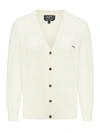 Apc A.p.c. Cardigan Sweater In Nude & Neutrals