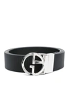 GIORGIO ARMANI EMBOSSED BELT