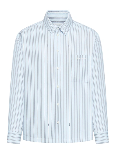 Jacquemus La Chemise Boulanger In Blue