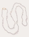 YI COLLECTION WOMEN'S APHRODITE AKOYA PEARL STATION NECKLACE