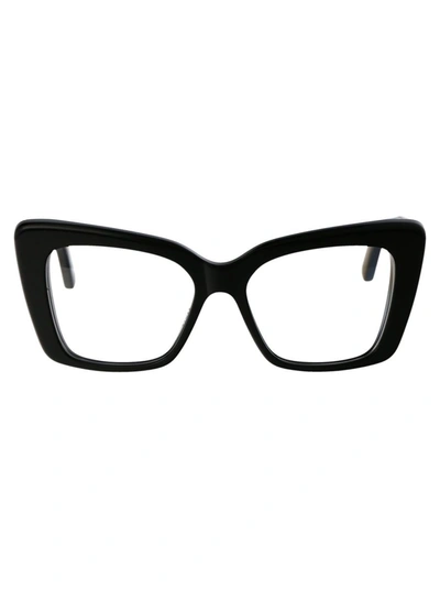 Balenciaga Bb0296o 001 Glasses Glasses In 001 Black Black Transparent