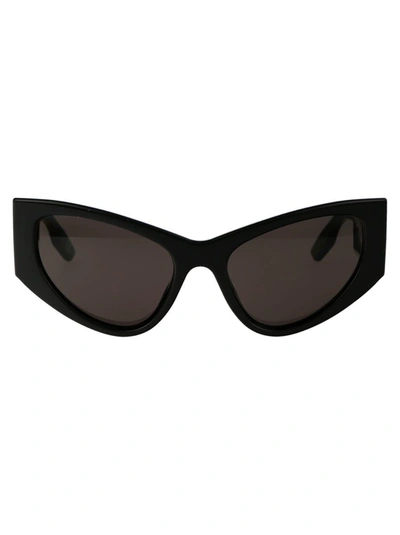 Balenciaga Monaco 猫眼框太阳眼镜 In 001 Black Black Grey