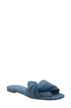 Katy Perry The Halie Bow Sandal In Blue Denim