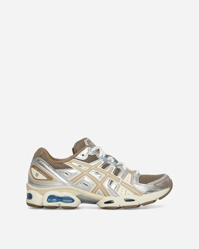 Asics Gel-nimbus 9 Sneakers Pepper / Wood Crepe In Beige