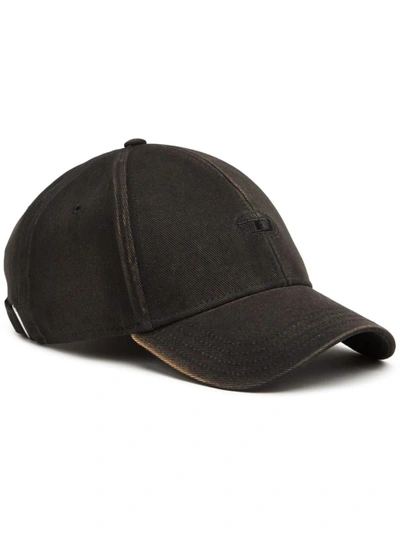 Diesel Baseball Cap In Black