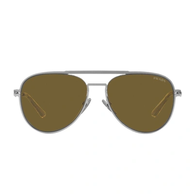 Prada Eyewear Sunglasses In Gunmetal