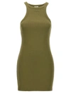 Vetements "speedy Tank Top" Robe In Green