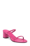 Aeyde Anni Slide Sandal In Raspberry
