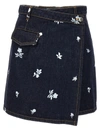 LANVIN LANVIN ALL-OVER EMBROIDERY SKIRT