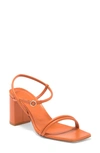 Aeyde Helene Ankle Strap Sandal In Saffron