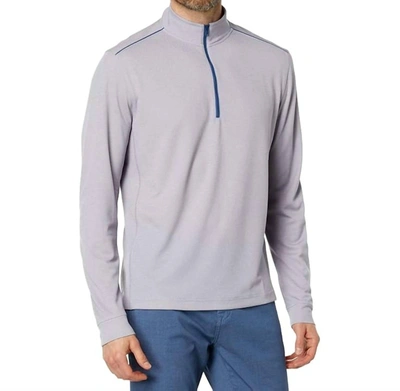 Johnnie-o Men's Williamson Half-zip Sweatshirt In Grey