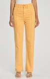 Pistola Cassie Super High Rise Straight Jean In Nectar In Multi