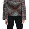 Love Token Mimi Chunky Turtleneck Sweater In Brown Multi In Brown