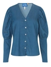 Cras Enya Shirt In Denim In Multi