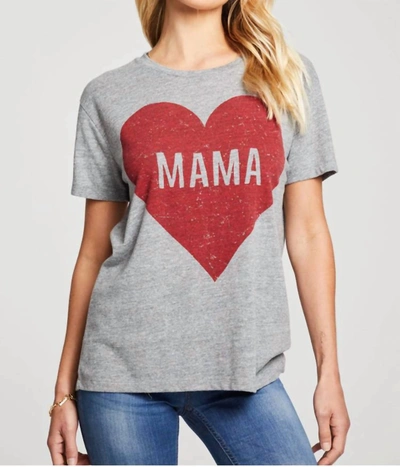 Chaser Mama T-shirt In Grey