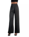 ELAN WOMEN'S RIA WIDE LEG PANTS IN BLACK