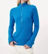 Frnch Mai Sweater In Bleu Azur In Multi