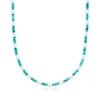Ross-simons Turquoise Bead And 6-6.5mm Cultured Pearl Necklace With Sterling Silver In Multi