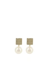 GIVENCHY GIVENCHY 4G EARRINGS WITH PEARLS