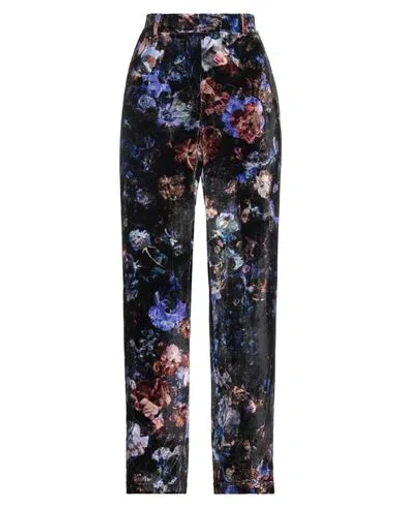 813 Ottotredici Woman Pants Dark Brown Size M Viscose, Silk