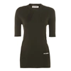 Jil Sander Black Cotton Knitwear