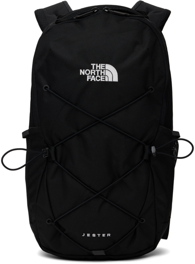 The North Face Black Jester Backpack In Jk3 Tnf Black