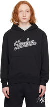 Nike Jordan Flight Mvp Oversize Fleece Hoodie In Black