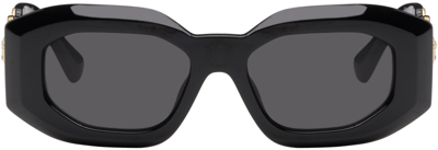 Versace Black Maxi Medusa Biggie Sunglasses