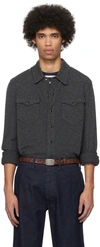 RRL GRAY WESTERN SHIRT