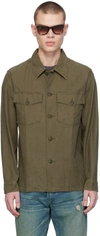 RRL GREEN OVERSIZED SHIRT